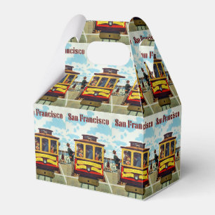 San Francisco USA Vintage Travel favor box