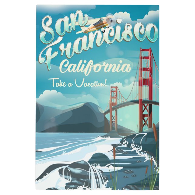 San Francisco Vacation travel poster (Front)