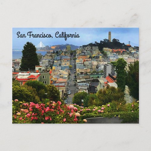 San Francisco View 6 Postcard