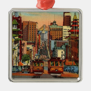 San Francisco Vintage Ornament
