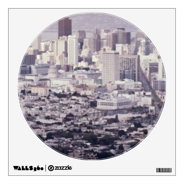 San Francisco Wall Sticker (Front)