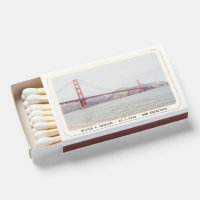 San Francisco Wedding Favor Golden Gate Bridge