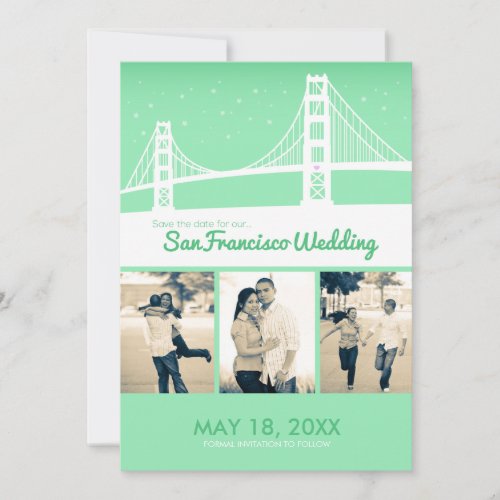 San Francisco Wedding Save_the_date Save The Date