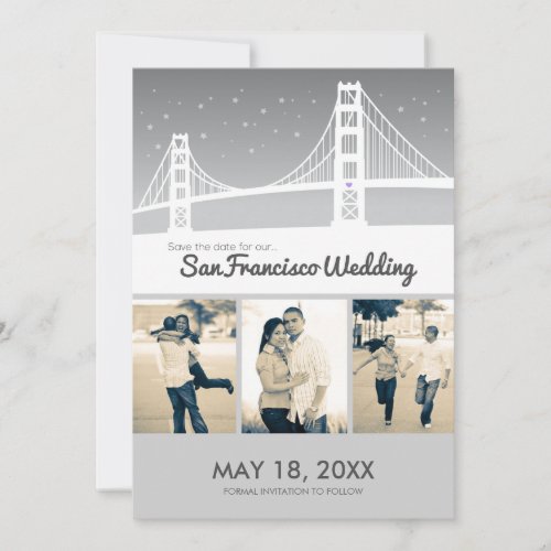 San Francisco Wedding Save_the_date Save The Date