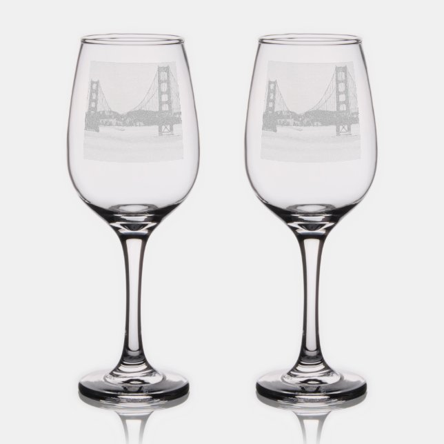 San Francisco wine glasses  (Glassware)