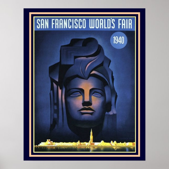San Francisco World's Fair 1940 Print -16 x 20 (Front)