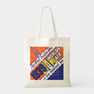 San Francisco Worlds Fair Tote Bag