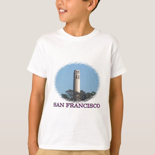 San Franciscos Coit Tower T_Shirt