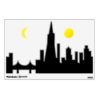 San Fransico City Skyline Wall Decal