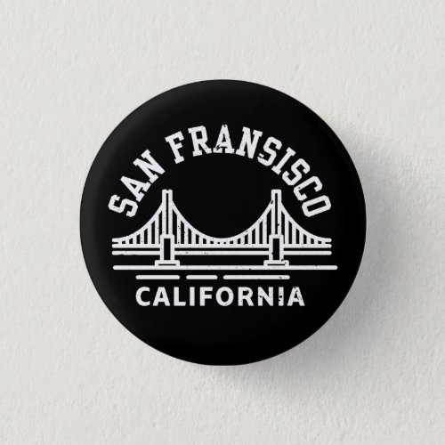 San Fransisco California  Button