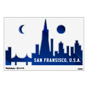 San Fransisco USA Landscape Wall Decal