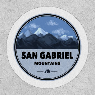 San Gabriel Mountains California Camping Patch