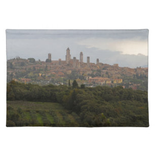 San Gimignano, Italy Cloth Placemat