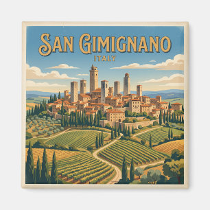 San Gimignano Italy Magnet