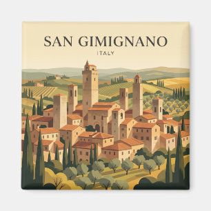 San Gimignano Italy Magnet