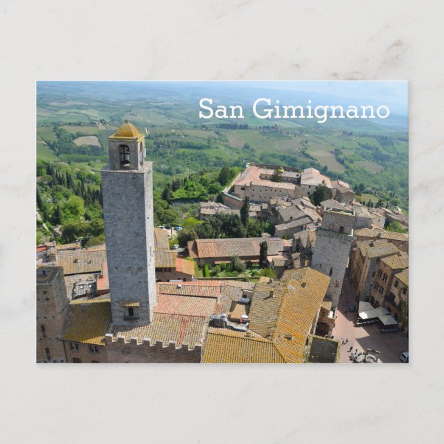 San Gimignano, Italy Postcard (Front)