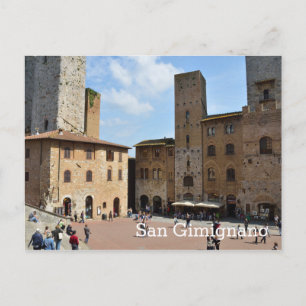 San Gimignano, Italy Postcard