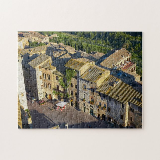 San Gimignano Old Town, Siena, Tuscany, Italy 2 Jigsaw Puzzle (Horizontal)
