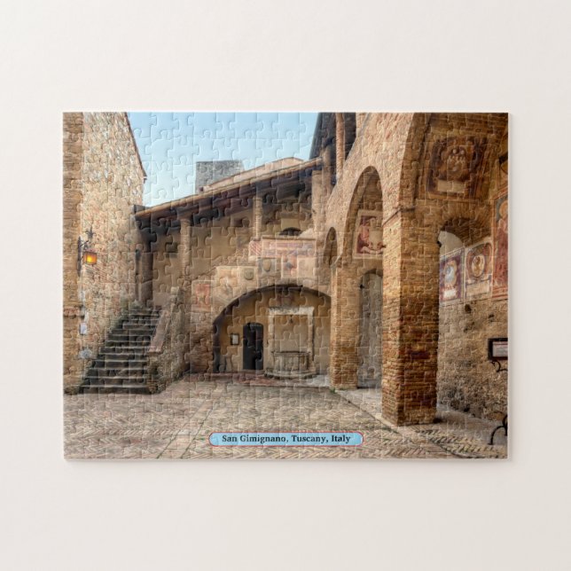San Gimignano, Tuscany, Italy Jigsaw Puzzle (Horizontal)