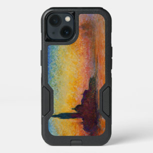 San Giorgio Maggiore at Dusk (by Claude Monet) iPhone 13 Case