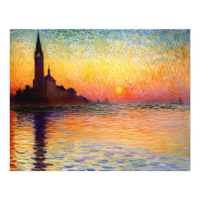 San Giorgio Maggiore at Dusk Photo Print (Front)
