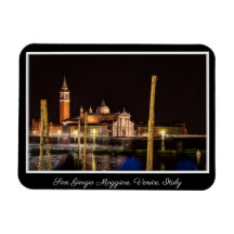 San Giorgio Maggiore at Night, Venice, Italy