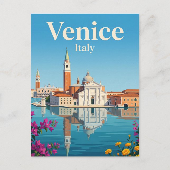 San Giorgio Maggiore Italy Postcard (Front)