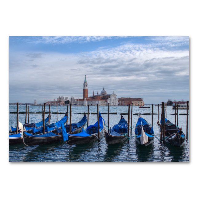 San Giorgio Maggiore Venice Italy Table Number (Front)