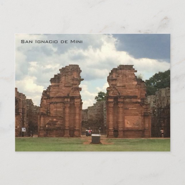 San Ignacio de Mini Postcard (Front)