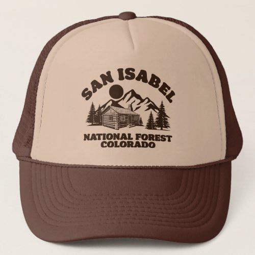 San Isabel National Forest Colorado Trucker Hat