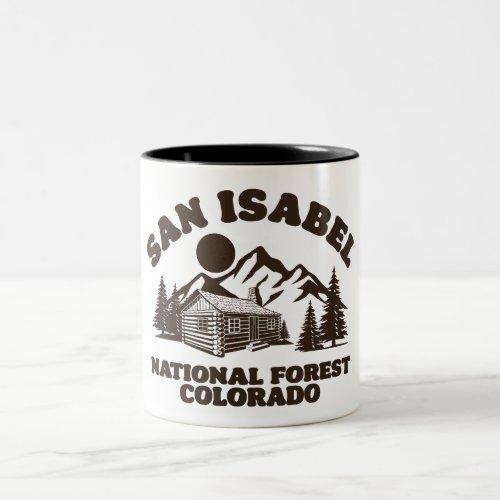 San Isabel National Forest Colorado Two_Tone Coffee Mug