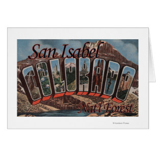 San Isabel Nat'l Forest, Colorado Cards