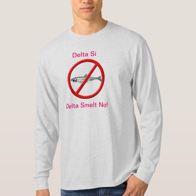San Joaquin Delta - Delta Smelt - No T-Shirt (Front)