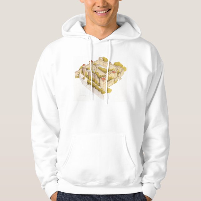 San Jorge castle. Lisboa Portugal Hoodie (Front)