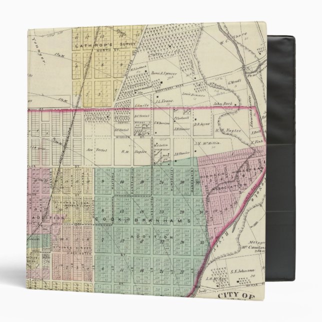 San Jose 2nd ward 3 Ring Binder (Front/Inside)