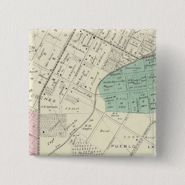 San Jose 4th ward Pinback Button (Front)
