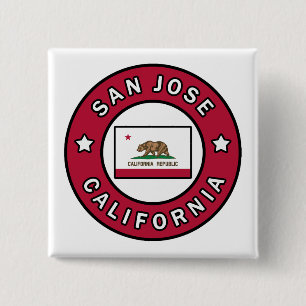 San Jose California Button