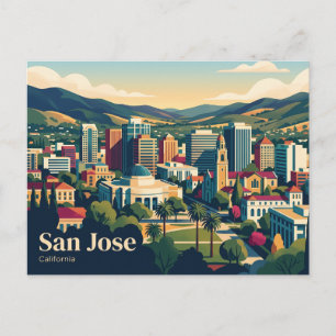 San Jose California California Postcard