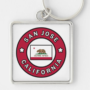 San Jose California Keychain