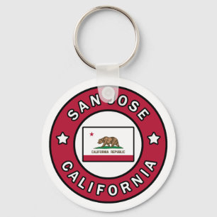 San Jose California Keychain