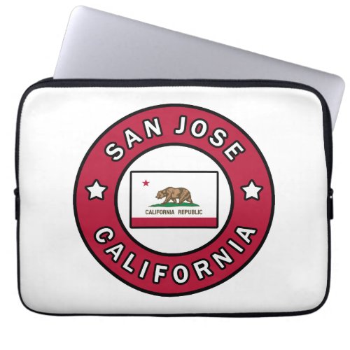 San Jose California Laptop Sleeve