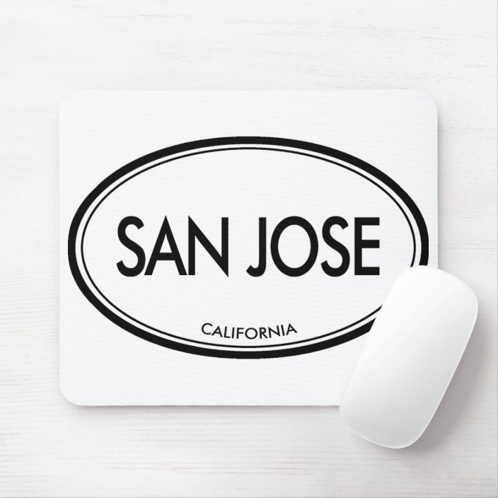 San Jose, California Mousepad