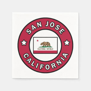 San Jose California Napkins