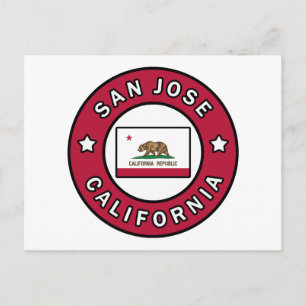 San Jose California Postcard