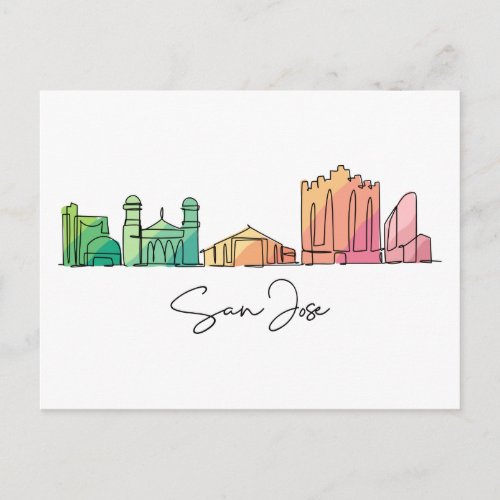 San Jose CALIFORNIA Postcard