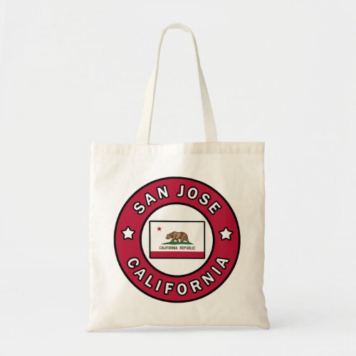San Jose California Tote Bag