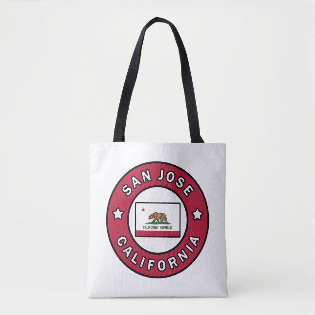 San Jose California Tote Bag (Front)