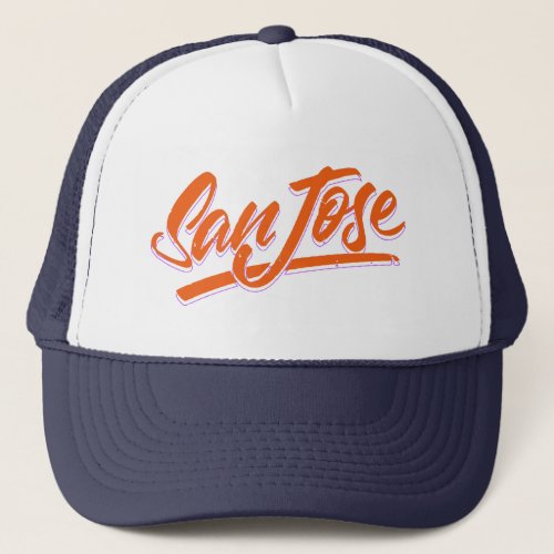 San Jose California Trucker Hat