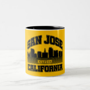 San Jose, California Two-Tone Coffee Mug