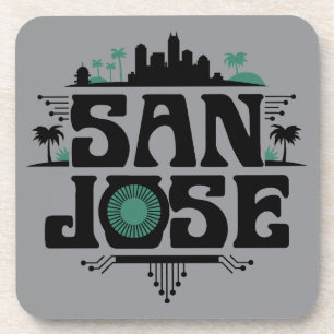 San Jose California United States Beverage Coaster